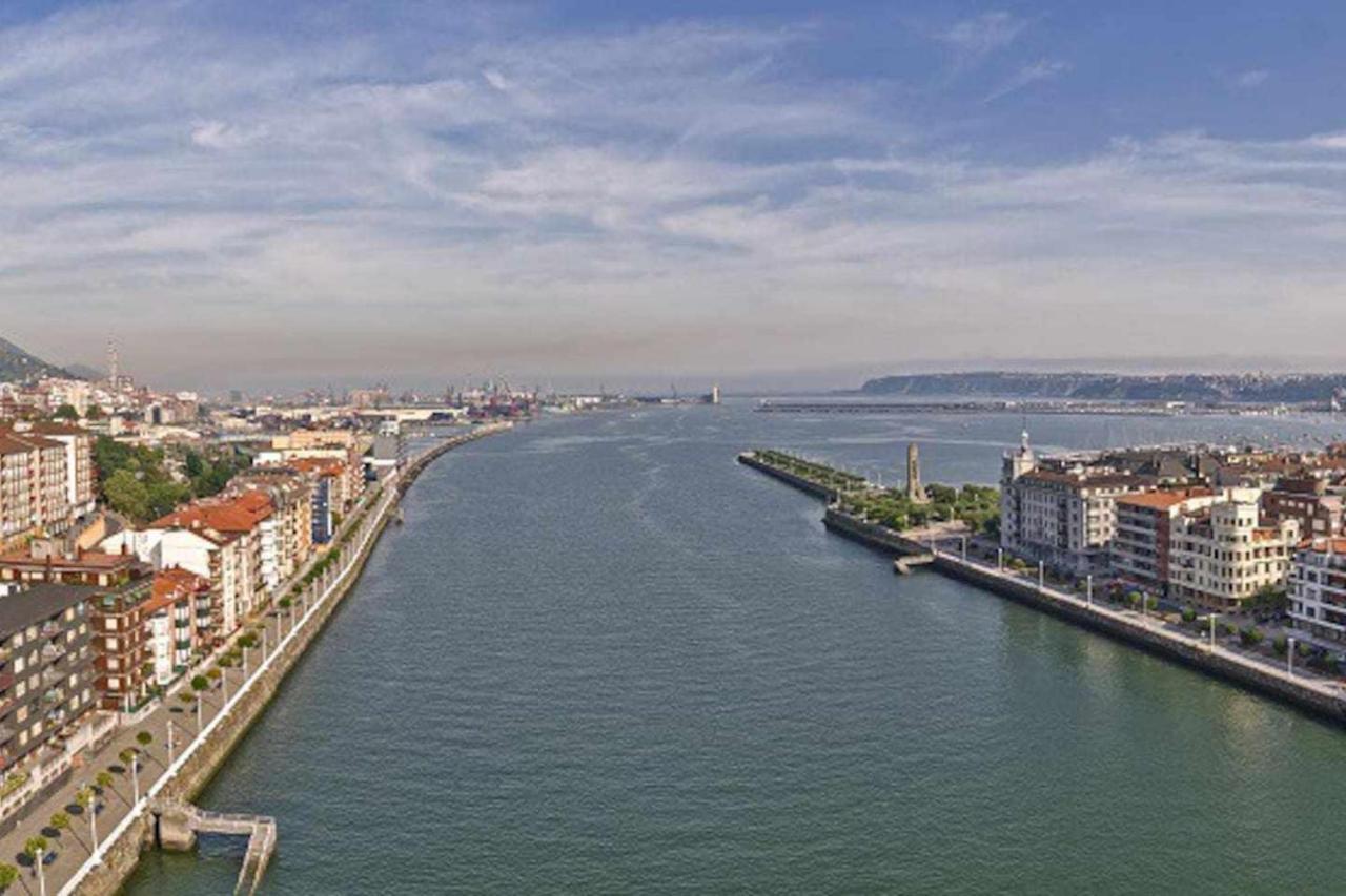 Atico Lujo Costa Vasca Bilbaoterraza Mar Jacuzi Apartment Santurtzi Luaran gambar