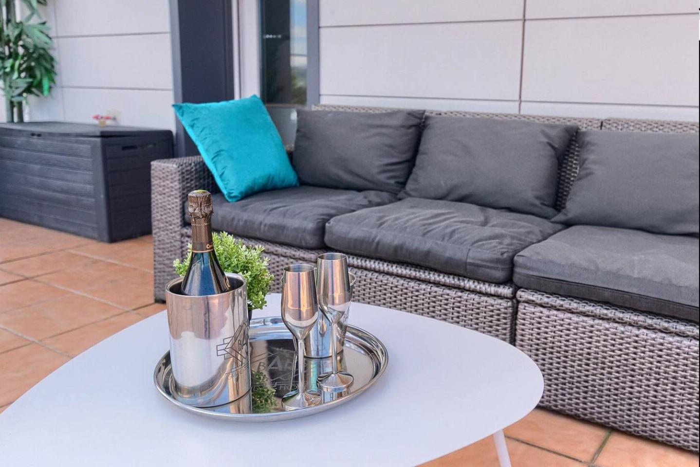 Atico Lujo Costa Vasca Bilbaoterraza Mar Jacuzi Apartment Santurtzi Luaran gambar