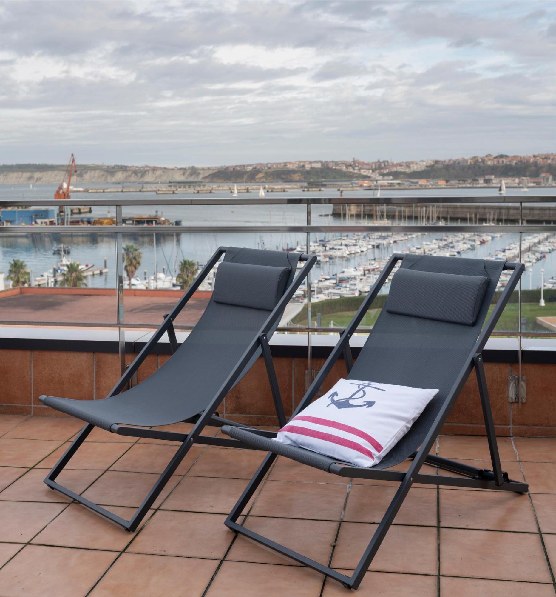 Atico Lujo Costa Vasca Bilbaoterraza Mar Jacuzi Apartment Santurtzi Luaran gambar